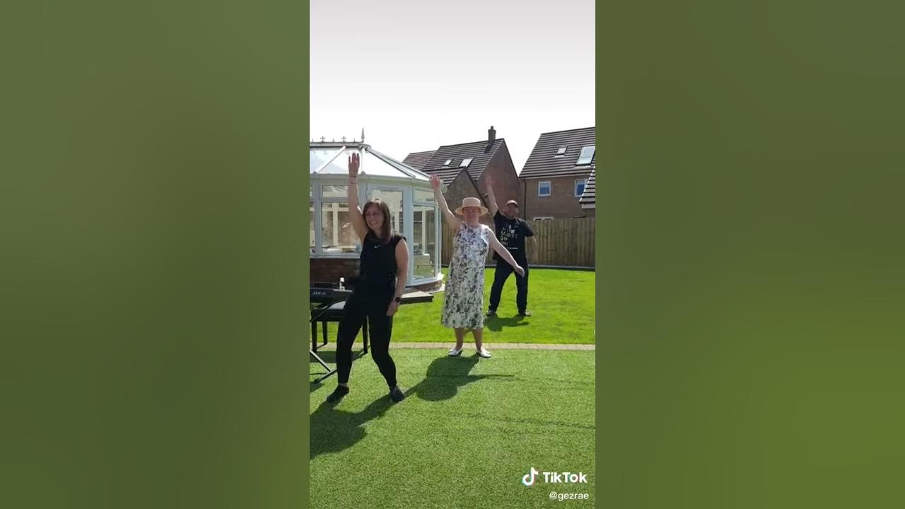 Susan Boyle showed off some trendy dance moves in her first ever TikTok video