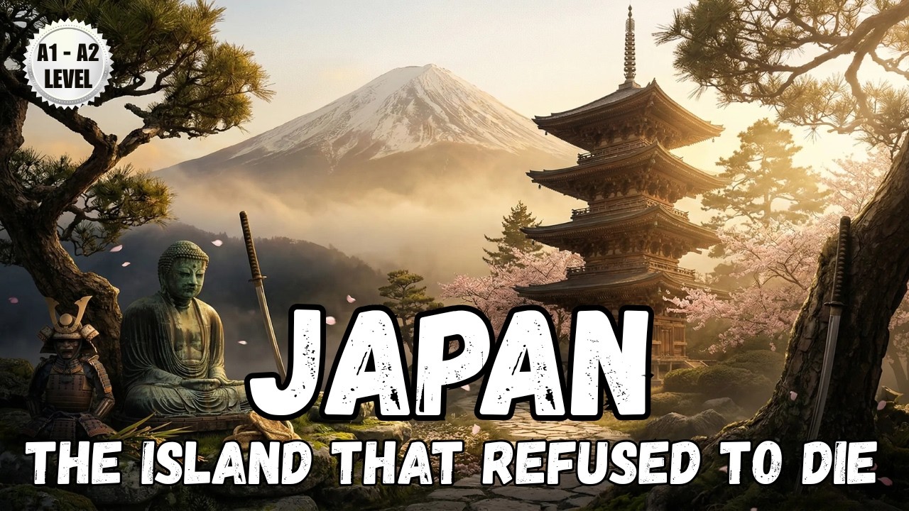 Easy English History Story of  Japan | English Listening Practice | English Graded Readers