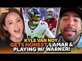 Kyle Van Noy Gets HONEST About Ravens, Going ALL-IN for Lamar Jackson & Playing w/ 49ers Fred Warner