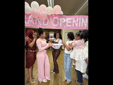 When Chantelle has her grand opening for the salon!