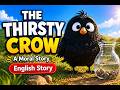 01 | The Thirsty Crow Story | - English Moral Stories| English Fairy Tales | #bedtimestories