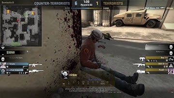 CS:GO Spinbot Hacker KICKED Midgame Overwatch Update 3-2-17