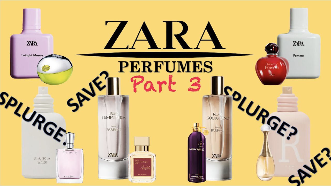 zara dupes list of smell alike perfumes