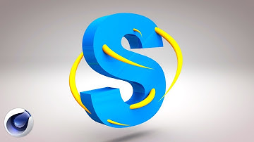 Cinema 4D Motion Graphics Tutorial - Spline & Text Animation