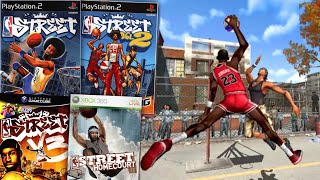 I played EVERY NBA Street Game in 1 video