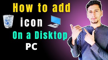 How to Add Icons to Your Windows  7 , 8 , 8.1 , 10 , 11 Desktop! | MAK Services