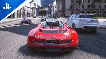 GTA 5 PS5 Enhanced Photorealistic Graphics - Free Roam Open World Gameplay In 2023 - Ray Tracing Mod