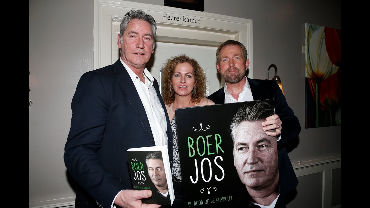 Boekpresentatie Boer Jos Sloot 'dood of de gladiolen' - YouTube
