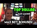 Top Dollar High Limit Slot Machine $200 Max Bet (3 ...