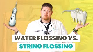 Water Flossing vs. String Flossing  Which is Better?