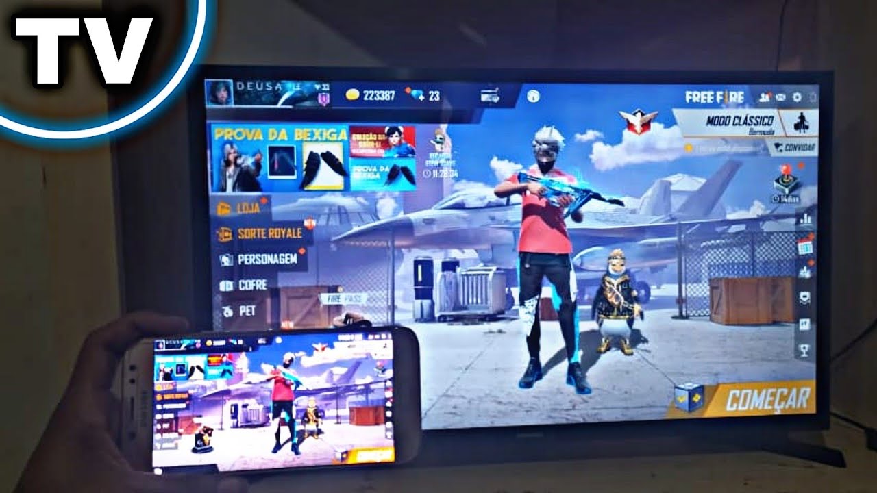 Como jogar Free Fire na TV [Espelhar tela] – Tecnoblog