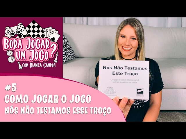 Nós Não Testamos Esse Troço - Jogo de Cartas - Buró Jogos (Em