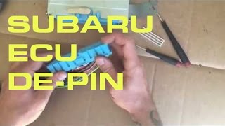 Subaru ECU De-Pin - Single Connector ECU (95-99) Subaru ECU De-Pin - Single Connector ECU (95-99)