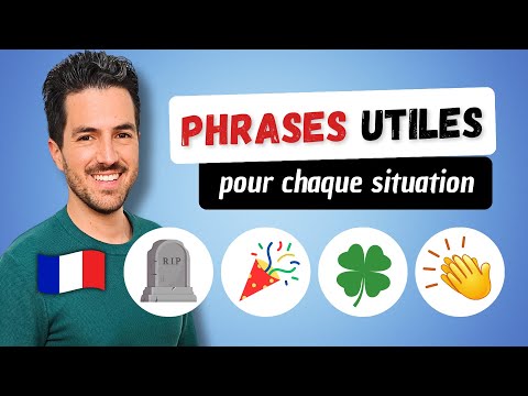 SENTENCES For Every Situation In French VOCABULARY Lesson
