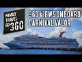 360 Degree VR Views onboard the Carnival Valor Cruise Ship - GoPro Fusion 360 video