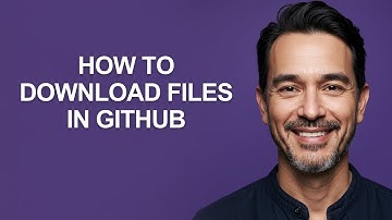 How to Download Files In Github - KevinHowTo