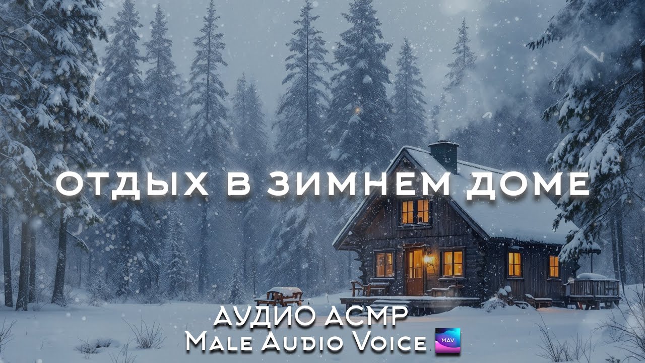 Асмр Твой Парень Отдых в зимнем дома с девушкой АУДИО АСМР
