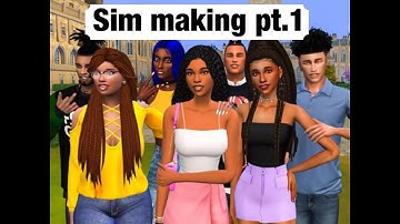 Sim making pt.1| Aubree miller| CC INCLUDED