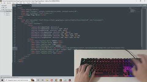 ASMR Programming - Mario Game Coding (No Talking)