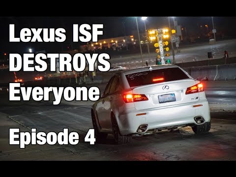 Lexus ISF DESTROYS Everyone At Drag Strip - Episode 4