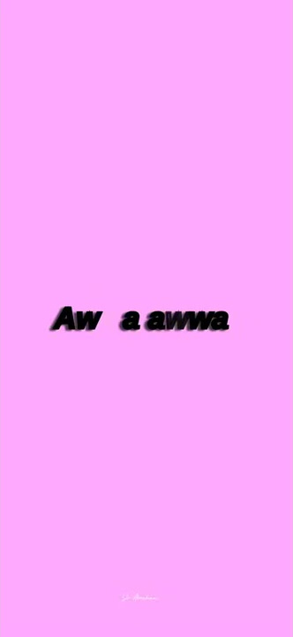 Awwa Awwa |Malayalam status video| color flash lyrical video
