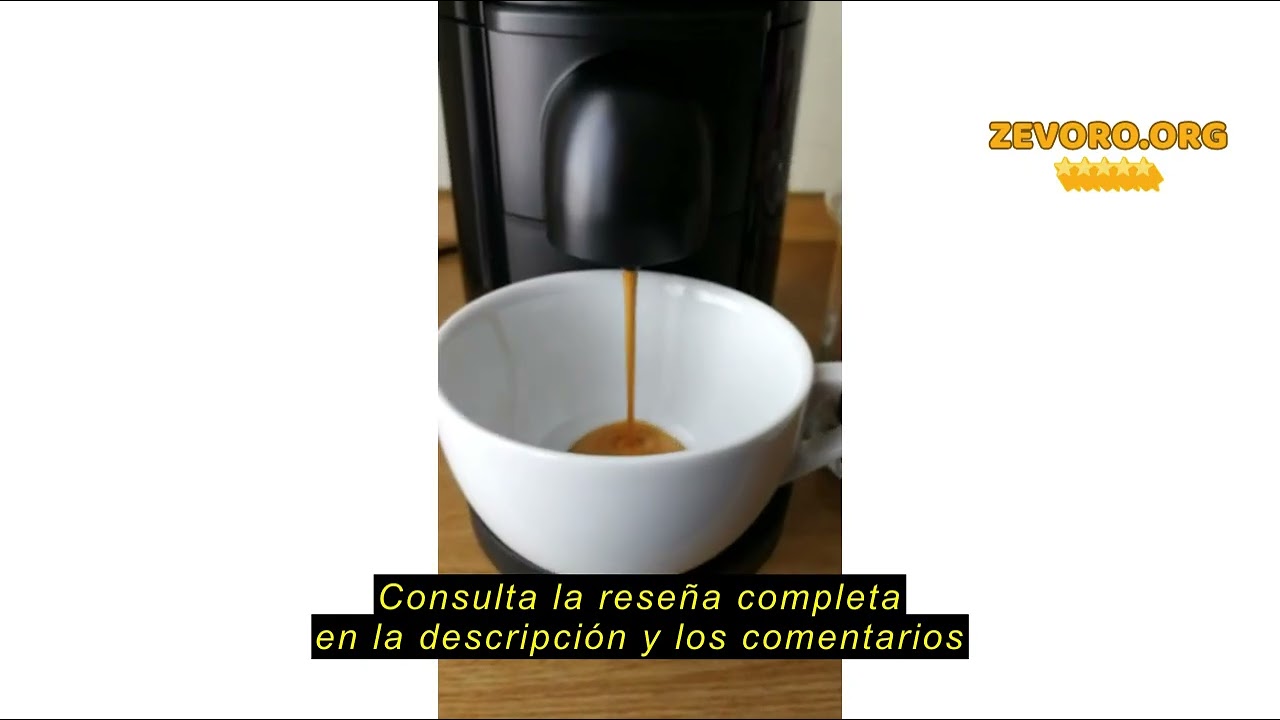 Reseña del Nespresso Vertuo Plus Máquina de Café y Espresso, Cafetera Automática de Cápsulas con Sis