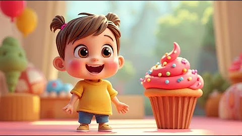 Ten Little Cupcakes — Sweet Counting Song | Fun Numbers Rhyme for Kids | Learning to Count