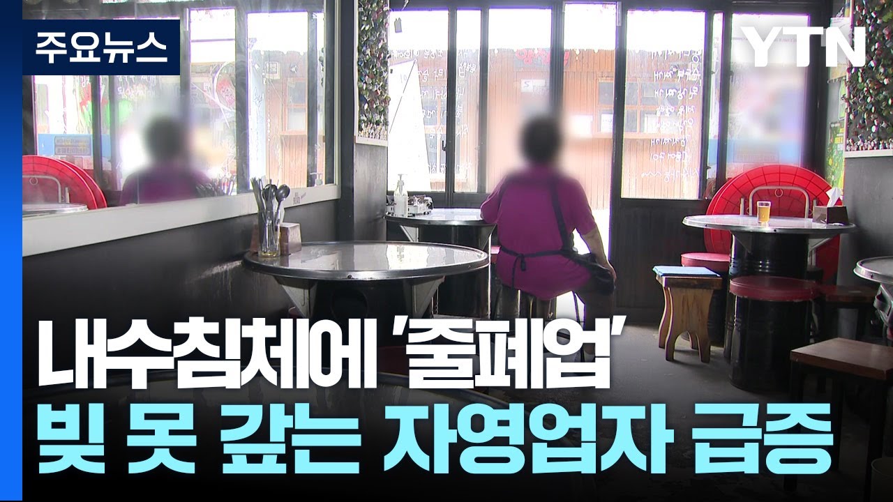 내수침체에 줄폐업...빚 못 갚는 자영업자 급증 / YTN