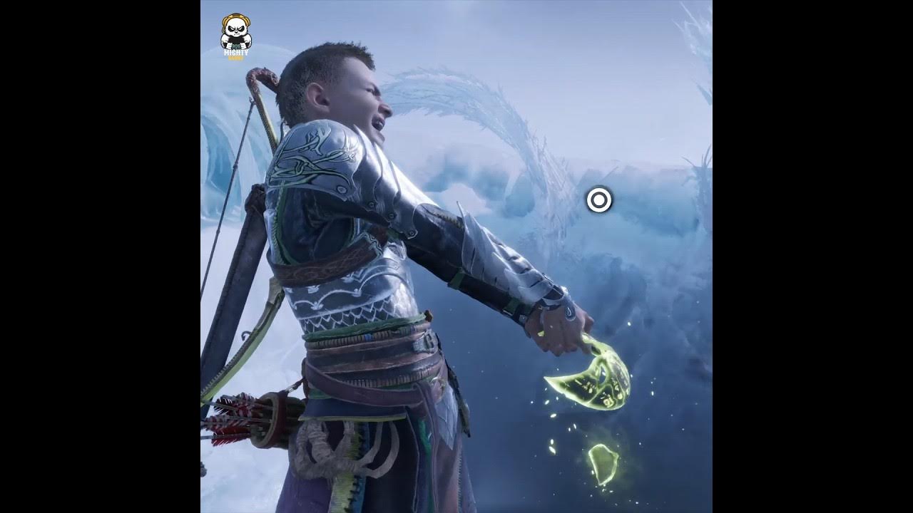 Atreus completed the mask God of War Ragnarok shorts mightysabbu godofwarragnarok YouTube