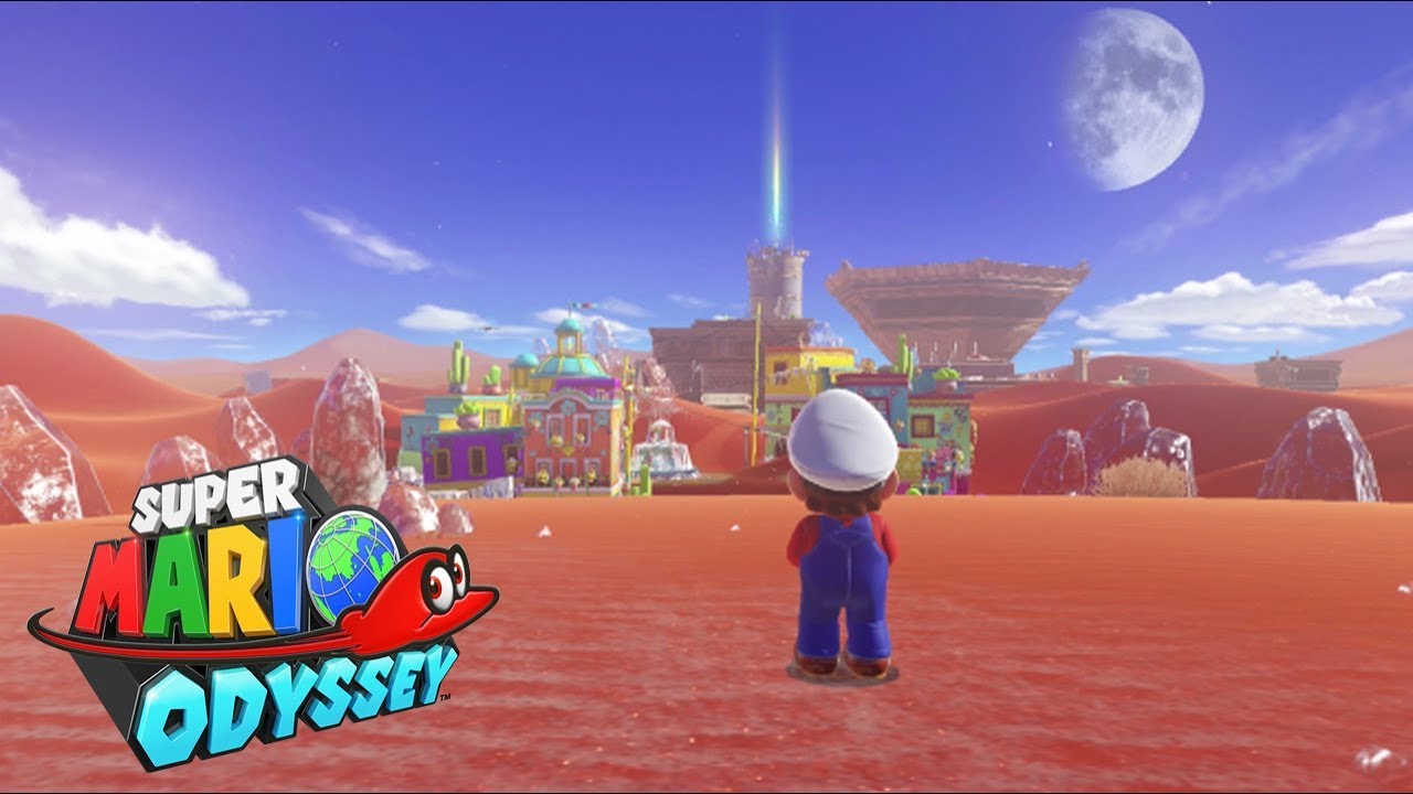 Super Mario Odyssey Ep 3 Sand And Ice Exploration Youtube