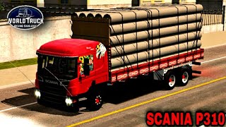 World Truck Driving Simulator || SCANIA P310 Truck driving game 🚛🚛#183 || Android Games screenshot 3