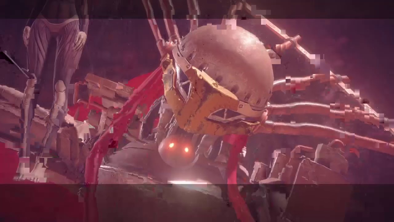 NieRAutomata Parque de diversiones Jefe YouTube