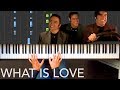 Haddaway - What is love | Piano tutorial | Sheets