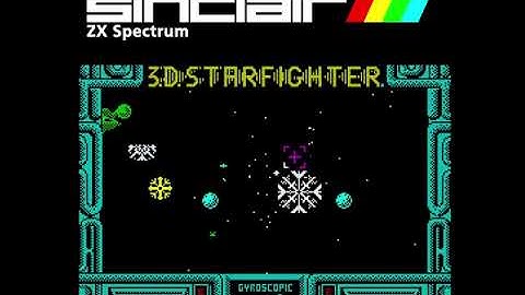 Sinclair ZX Spectrum   3D Starfighter   8of9