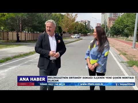 MELİKGAZİ’NİN ORTAKÖY SOKAĞI İLÇENİN YENİ ÇEKİM NOKTASI OLACAK