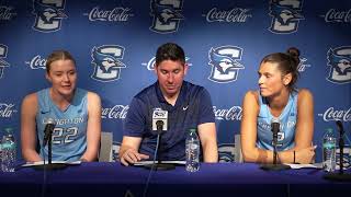 Creighton Volleyball Postgame Press Conference vs DePaul - 10/2/26