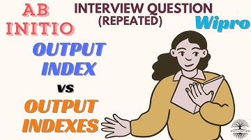 Wipro 2025 Reformat Output Index - Abinitio Interview Question Solved!!