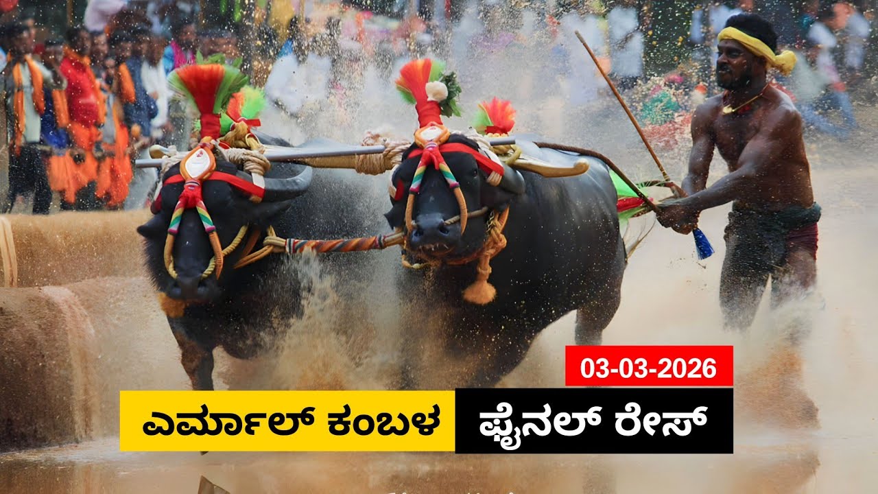 Yermal Kambala Final Race 2026 | ಎರ್ಮಾಳ್ ಕಂಬಳ  ಫೈನಲ್ ರೇಸ್