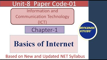 Basics of Internet | Chapter-1 | ICT