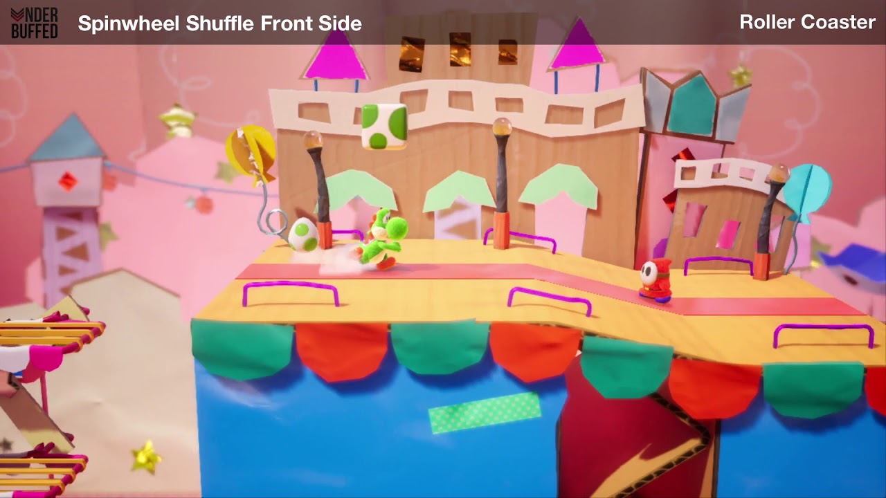 [Yoshi's Crafted World] Cardstock Carnival Crafts (Spinwheel Shuffle