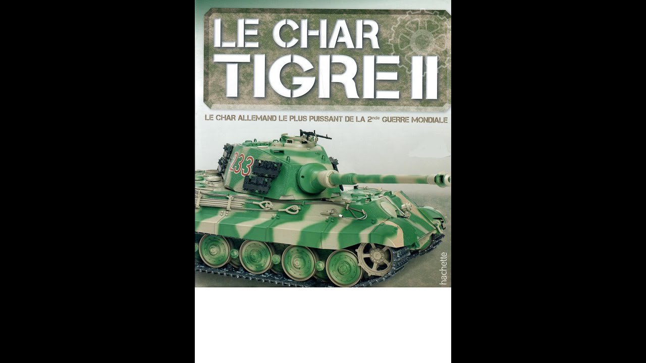 Char Tigre Hachette 1/16 – Camouflage Désert Altéré