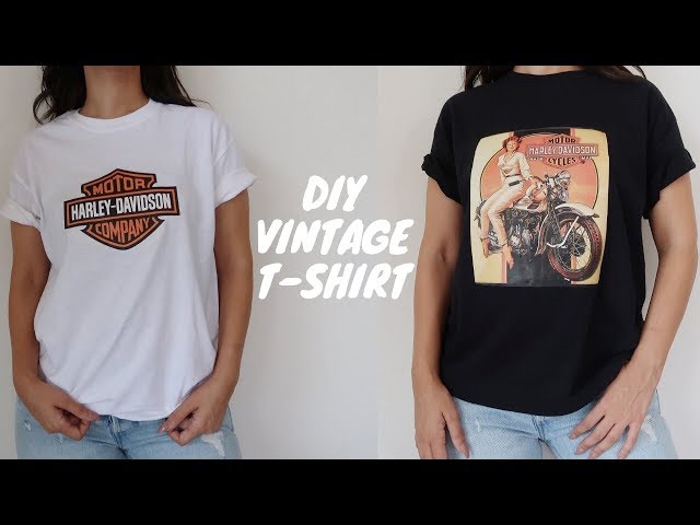 DIY Custom Print T-Shirts  NO Transfer Paper! 