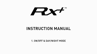 RX+ Instruction Manual