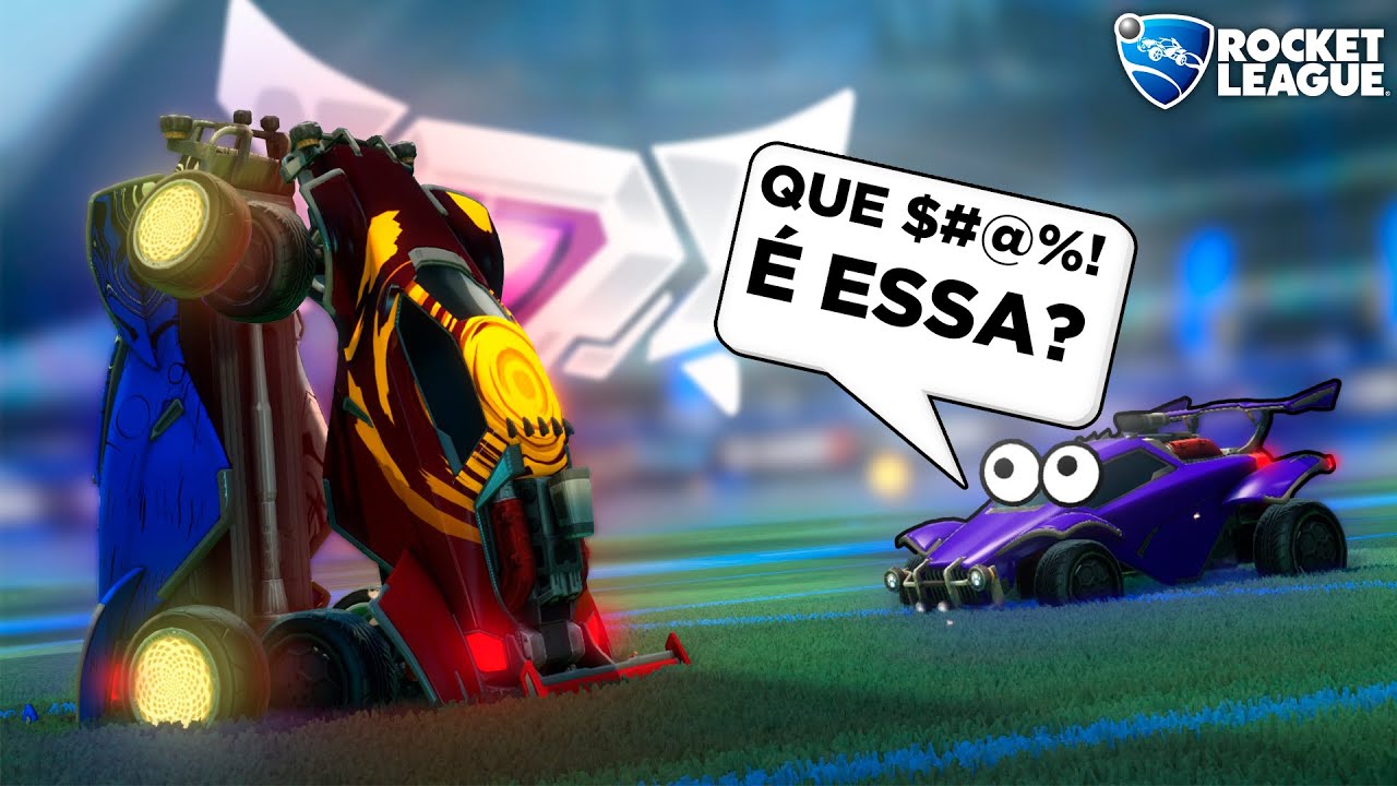 JUNTEI 3 PATETAS EM UM TORNEIO DO ROCKET LEAGUE e olha no que deu...