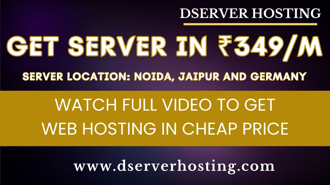High Speed Servers at up to 60% Off - Dserver Hosting