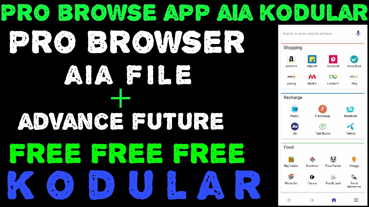 browser app aia file kodular | high quality browser app aia file ...