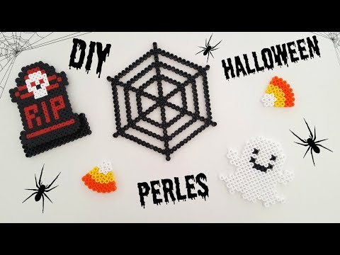 DIY - Déco halloween perles à repasser - Cultura