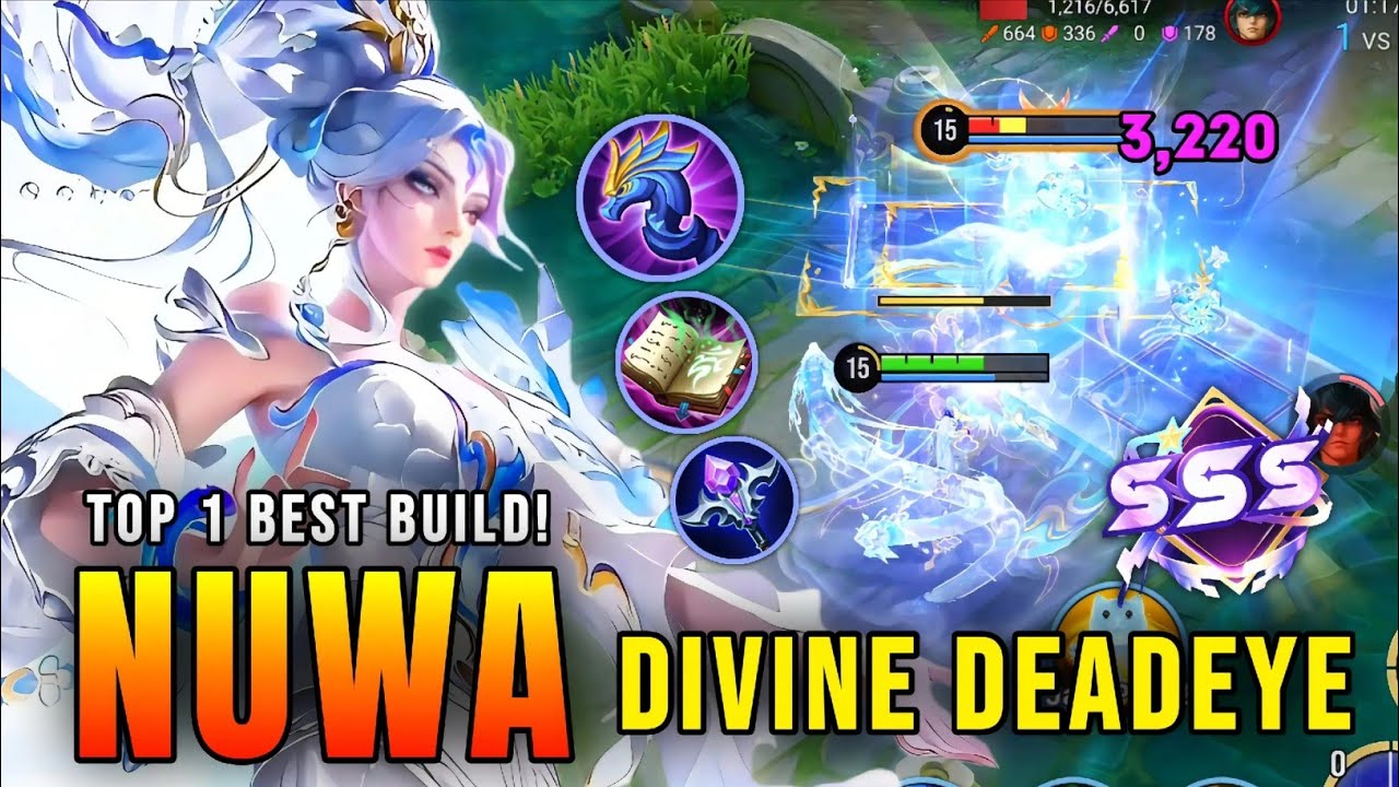 МЕРТВЫЙ ГЛАЗ!! Великолепный контроль карты от Нювы — Лучший билд в Honor of Kings