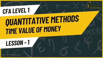 CFA Level 1 | Quants | Time Value of Money | Class 1 | English | CA Subham Agarwal