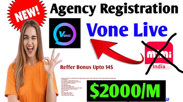 Vone Agency Registration Process | Vone app me agency kaise create kare Vone me host kaise add kare